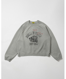 SUPERVELOCE（スーパー ベローチェ）の「Miglia Raglan Sweatshirt Dust Gray（スウェット）」