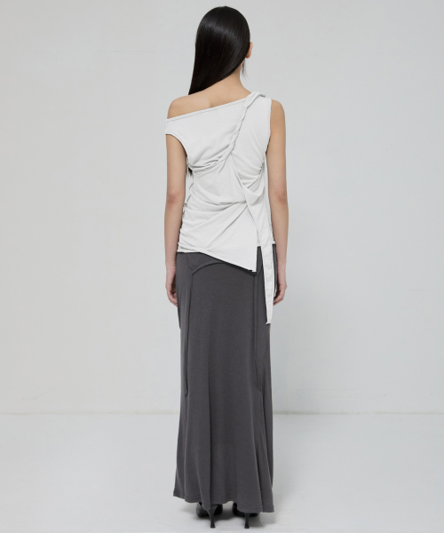 FLAREUP（フレアアップ）の「3-Layered Braided Sleeveless (FL-128_White)（Tシャツ/カットソー・レディース・ホワイト・OS）」の21枚目の写真