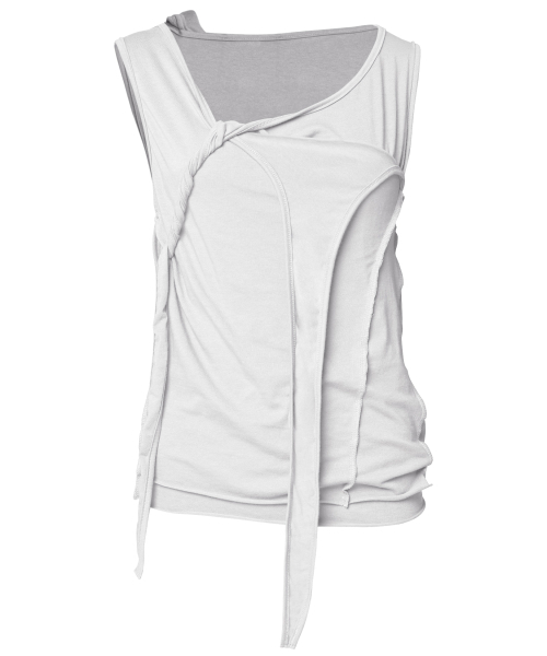 FLAREUP（フレアアップ）の「3-Layered Braided Sleeveless (FL-128_White)（Tシャツ/カットソー・レディース・ホワイト・OS）」の10枚目の写真