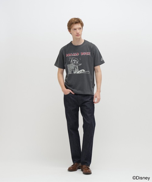 AVIREX(アヴィレックス)の「《Disney Collection》PRINT T-SHIRT / DONALD DUCK / AVIREX / アヴィレックス(Tシャツ/カットソー・メンズ・チャコール/キナリ・MEDIUM/LARGE/X-LARGE/XX-LARGE)」の11枚目の写真