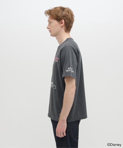 AVIREX(アヴィレックス)の「《Disney Collection》PRINT T-SHIRT / DONALD DUCK / AVIREX / アヴィレックス(Tシャツ/カットソー・メンズ・チャコール/キナリ・MEDIUM/LARGE/X-LARGE/XX-LARGE)」の12枚目の写真