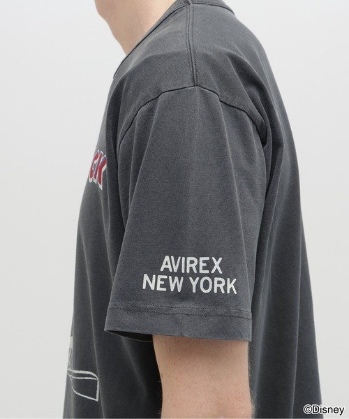 AVIREX(アヴィレックス)の「《Disney Collection》PRINT T-SHIRT / DONALD DUCK / AVIREX / アヴィレックス(Tシャツ/カットソー・メンズ・チャコール/キナリ・MEDIUM/LARGE/X-LARGE/XX-LARGE)」の16枚目の写真