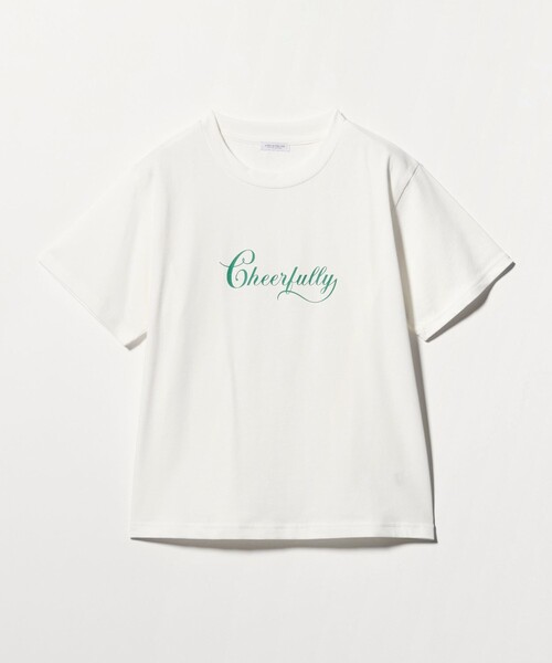 A DAY IN THE LIFE UNITED ARROWS(アデイインザライフユナイテッドアローズ)の「プリント ショートスリーブTシャツ <A DAY IN THE LIFE>(Tシャツ/カットソー・レディース・ライトグレー/オフホワイト/クリーム/ネイビー・FREE)」の22枚目の写真