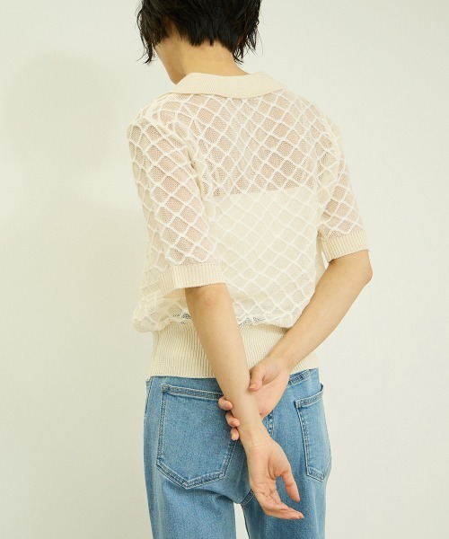 VICKY（ビッキー）の「ダイヤジャガードスキーパープルオーバー（ニット/セーター・レディース・ブラック/ブラウン/オフホワイト・M）」の18枚目の写真