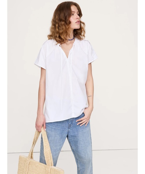 Banana Republic チュニック BANANA REPUBLIC公式オンラインストア | コットンポプリン ポップ