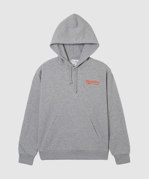 X-girl SPORTS(エックスガールスポーツ)の「AC NPWE FAN GOODS SWEAT HOODIE/AC長野パルセイロ・レディース(スウェット・メンズ・ネイビー/グレー・MEDIUM/SMALL/X-LARGE/XX-LARGE/LARGE)」の2枚目の写真