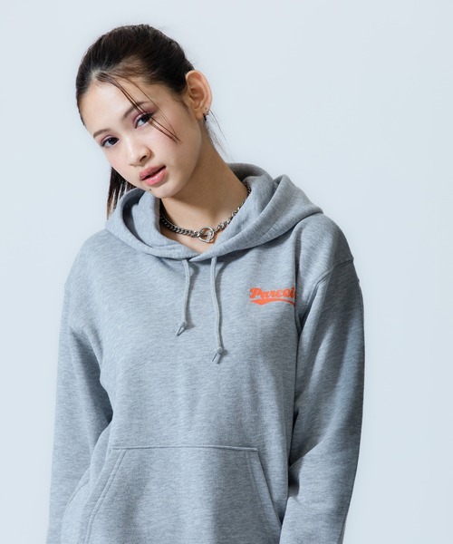 X-girl SPORTS(エックスガールスポーツ)の「AC NPWE FAN GOODS SWEAT HOODIE/AC長野パルセイロ・レディース(スウェット・メンズ・ネイビー/グレー・MEDIUM/SMALL/X-LARGE/XX-LARGE/LARGE)」の5枚目の写真