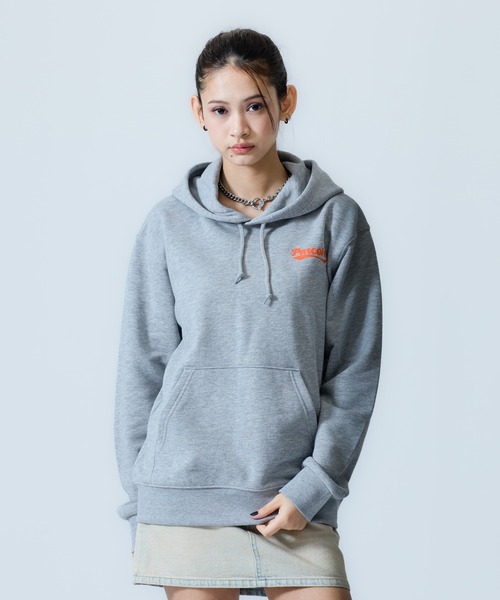 X-girl SPORTS(エックスガールスポーツ)の「AC NPWE FAN GOODS SWEAT HOODIE/AC長野パルセイロ・レディース(スウェット・メンズ・ネイビー/グレー・MEDIUM/SMALL/X-LARGE/XX-LARGE/LARGE)」の6枚目の写真