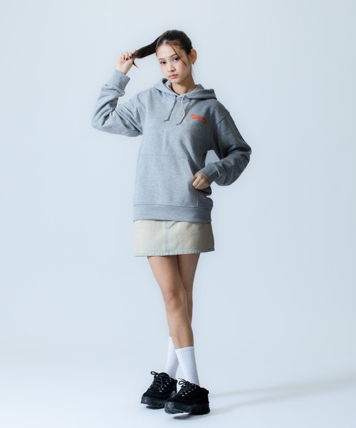 X-girl SPORTS(エックスガールスポーツ)の「AC NPWE FAN GOODS SWEAT HOODIE/AC長野パルセイロ・レディース(スウェット・メンズ・ネイビー/グレー・MEDIUM/SMALL/X-LARGE/XX-LARGE/LARGE)」の8枚目の写真