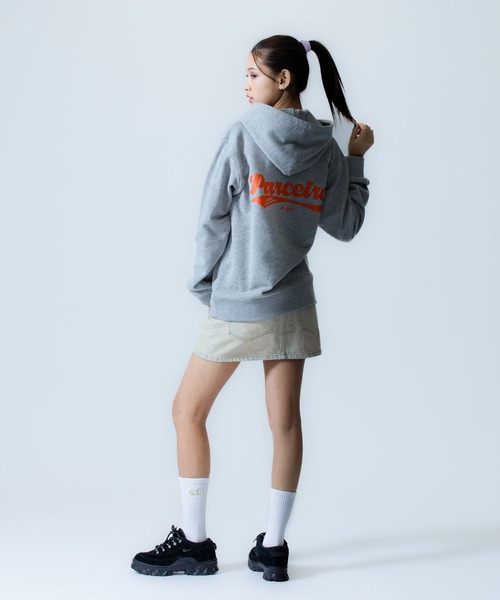 X-girl SPORTS(エックスガールスポーツ)の「AC NPWE FAN GOODS SWEAT HOODIE/AC長野パルセイロ・レディース(スウェット・メンズ・ネイビー/グレー・MEDIUM/SMALL/X-LARGE/XX-LARGE/LARGE)」の11枚目の写真