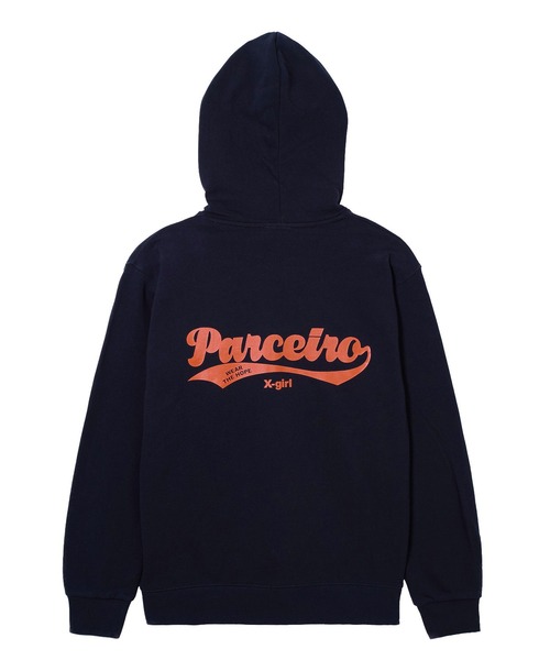 X-girl SPORTS(エックスガールスポーツ)の「AC NPWE FAN GOODS SWEAT HOODIE/AC長野パルセイロ・レディース(スウェット・メンズ・ネイビー/グレー・MEDIUM/SMALL/X-LARGE/XX-LARGE/LARGE)」の15枚目の写真