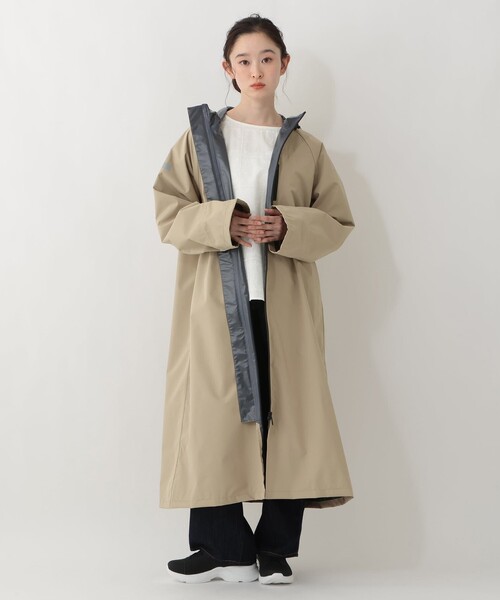 Afternoon Tea(アフタヌーンティー)の「サイクルレインコート(レインコート/ポンチョ・レディース・ライトグリーン/ブルー/ベージュ・ONE SIZE)」の1枚目の写真