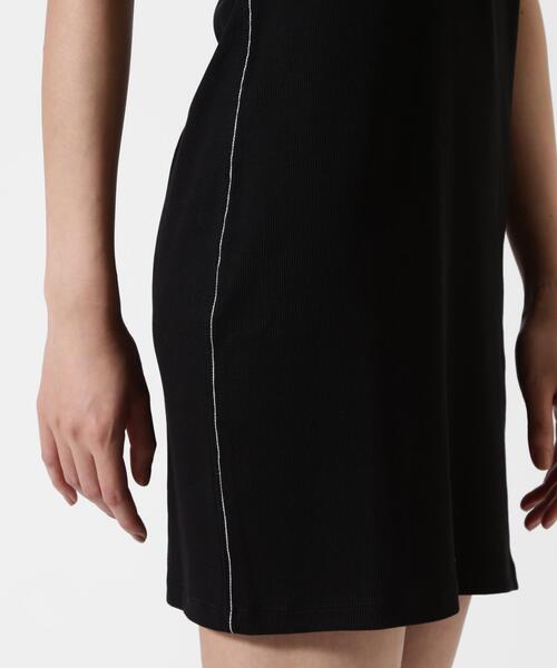 Calvin Klein(カルバン・クライン)の「Calvin Klein (カルバンクライン)BABY RIB CUTOUT MNI DRESS/ LV047F224G(Tシャツ/カットソー・レディース・ブラック・S)」の12枚目の写真