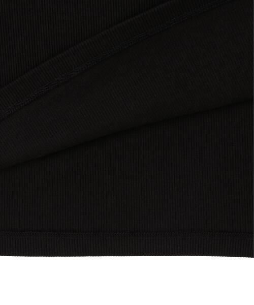 Calvin Klein(カルバン・クライン)の「Calvin Klein (カルバンクライン)BABY RIB CUTOUT MNI DRESS/ LV047F224G(Tシャツ/カットソー・レディース・ブラック・S)」の16枚目の写真