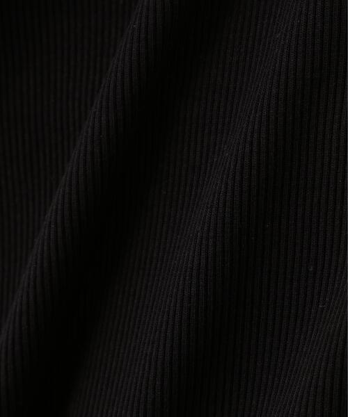 Calvin Klein(カルバン・クライン)の「Calvin Klein (カルバンクライン)BABY RIB CUTOUT MNI DRESS/ LV047F224G(Tシャツ/カットソー・レディース・ブラック・S)」の2枚目の写真