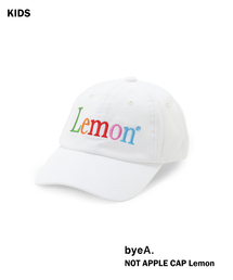 IENA ENFANT（イエナアンファン）の「【byeA. / バイエー】NOT APPLE CAP （LEMON）kids (-54cm)（キャップ）」