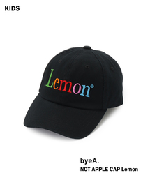 byeA.（バイエー）の「【byeA. / バイエー】NOT APPLE CAP （LEMON）kids (-54cm)（キャップ）」