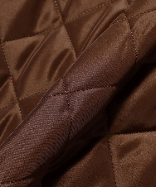 BEAMS F(ビームスエフ)の「Traditional Weatherwear / WAVERLY STUDS SHORT キルティング ジャケット(ブルゾン・メンズ・ブラック・36/38)」の9枚目の写真