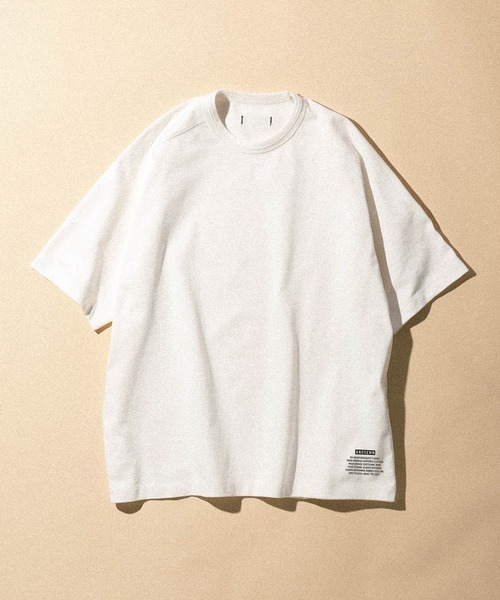 niko and...(ニコアンド)の「【ANDSEWN (アンドソーン)】ヘビーウェイトTシャツ(Tシャツ/カットソー・メンズ・ブラウン/ホワイト/ブラック・MEDIUM/LARGE)」の1枚目の写真