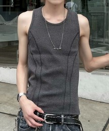 Never mind the XU / Chikashitsu+ | 【nmtc+】tight tank top (3color) / 【エヌエムティーシープラス】タイトタンクトップ(タンクトップ)