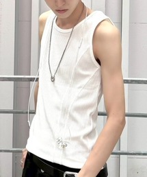 【nmtc+】tight tank top (3color) / 【エヌエムティーシープラス】タイトタンクトップ