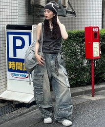 80’s Destruction タンクトップ　激レア Never mind the XU / Chikashitsu+｜ネバーマインド ザ エックスユー