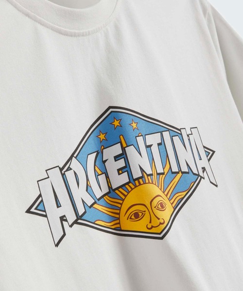 adidas（アディダス）の「スラッシャーxAFA アルゼンチン代表 Tシャツ