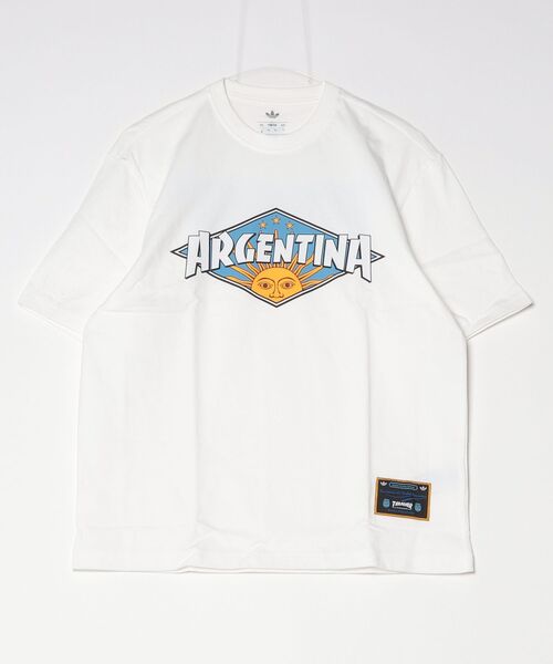 adidas（アディダス）の「スラッシャーxAFA アルゼンチン代表 Tシャツ