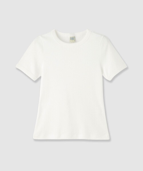 allureville(アルアバイル)の「【FLORE FLORE(フローレフローレ)】CAR TEE(Tシャツ/カットソー・レディース・ライトブルー/ピンク/レッド系その他/ホワイト・1)」の1枚目の写真