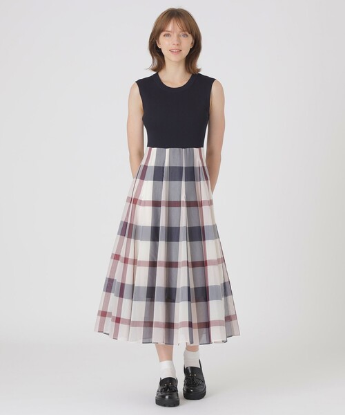 ブルーレーベル 膝丈 ワンピース ひざ丈ワンピース ブルーレーベル
