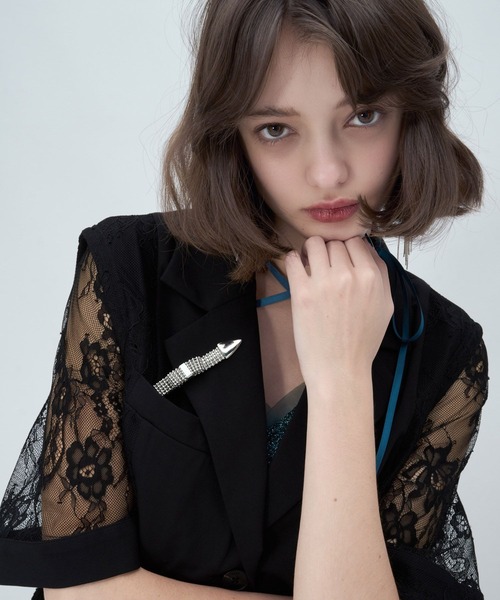 HARE(ハレ)の「2Pリボンモチーフヘアピン(HARE)(ヘアピン・レディース・シルバー・FREE)」の11枚目の写真