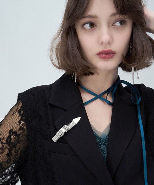 HARE(ハレ)の「2Pリボンモチーフヘアピン(HARE)(ヘアピン・レディース・シルバー・FREE)」の12枚目の写真