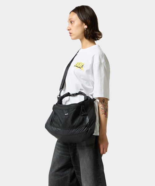 HUF(ハフ)の「PERTEX ROLL TOP SHOULDER(トートバッグ・メンズ・ブラック・O/S)」の9枚目の写真