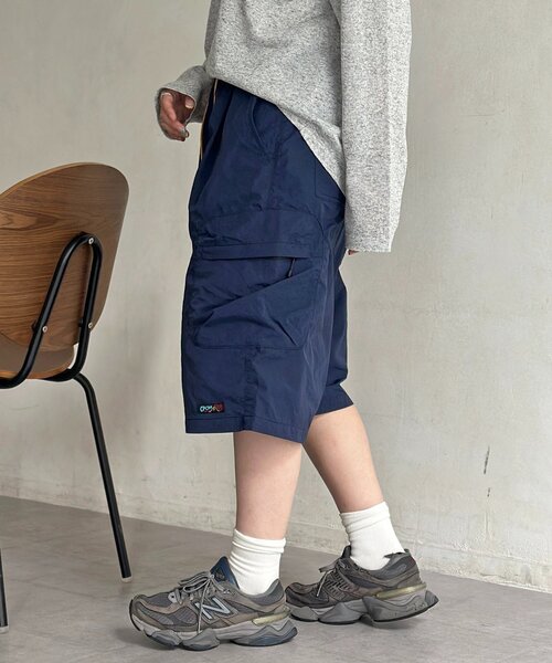 CPCM(シーピーシーエム)の「ナイロンカーゴイージーショーツ(その他パンツ・レディース・グレー/カーキ/ブラック/ベージュ/ネイビー・SMALL/FREE)」の11枚目の写真