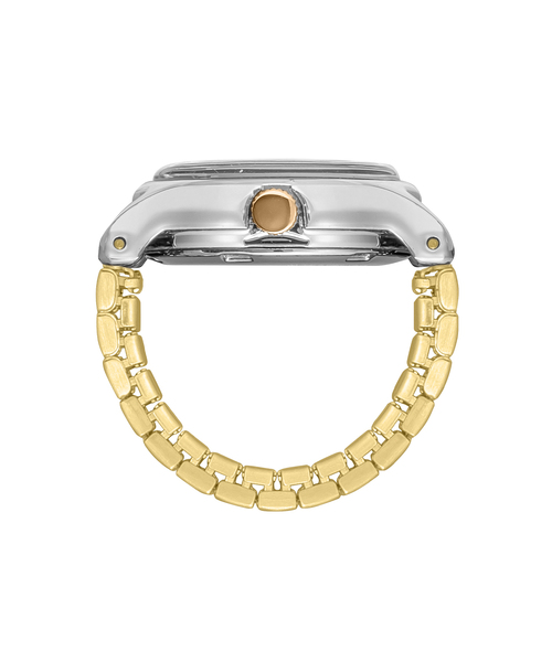 TIMEX(タイメックス)の「TIMEX Camper Ring Watch TW2Y78000 Silver&Gold(アナログ腕時計・レディース・シルバー・FREE)」の3枚目の写真