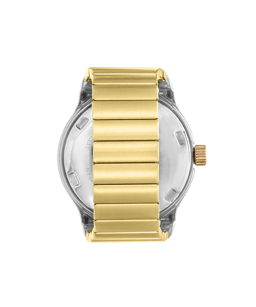 TIMEX(タイメックス)の「TIMEX Camper Ring Watch TW2Y78000 Silver&Gold(アナログ腕時計・レディース・シルバー・FREE)」の5枚目の写真
