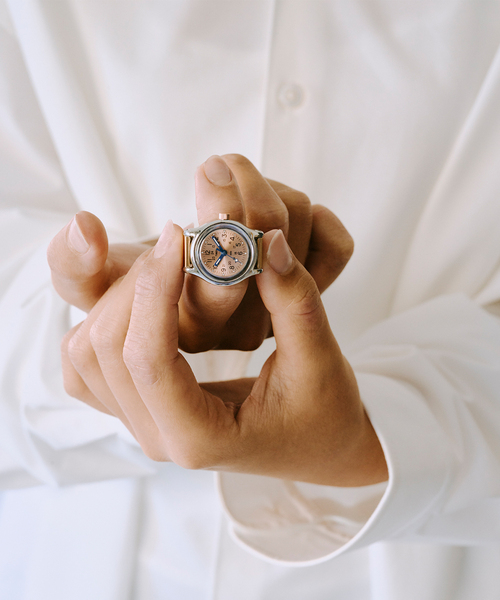 TIMEX(タイメックス)の「TIMEX Camper Ring Watch TW2Y78000 Silver&Gold(アナログ腕時計・レディース・シルバー・FREE)」の6枚目の写真