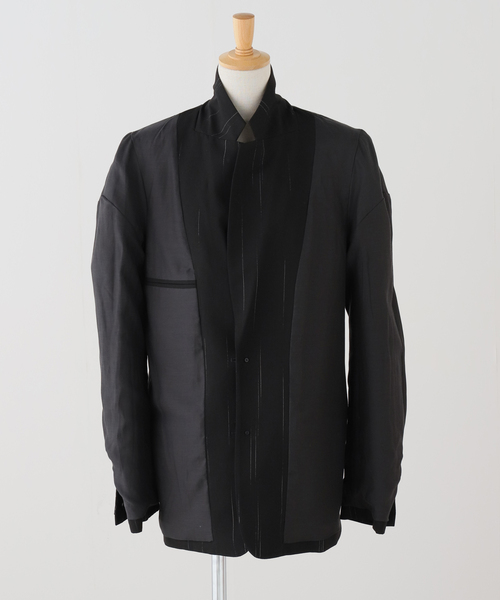 tibi(ティビ)の「TIBI/ティビ VISCOSE SUITING HINGED SLEEVE BLAZER ジャケット(テーラードジャケット・レディース・ブラック・2)」の8枚目の写真