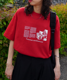 Chillfar デザインモチーフボックスロゴTEEシャツ