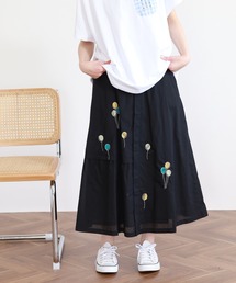 Emago（イマゴ）の「EMAGO バルーン刺繍スカート（スカート）」