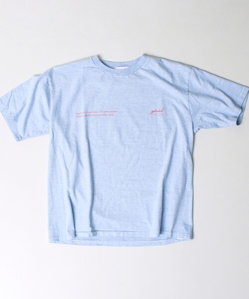 SCREEN STARS(スクリーンスターズ)の「【SCREEN STARS/スクリーンスターズ】杢ボディ染め 配色ロゴ クルーネックカラーTシャツ(Tシャツ/カットソー・メンズ・オレンジ/イエロー/サックスブルー/グリーン・M/L)」の2枚目の写真