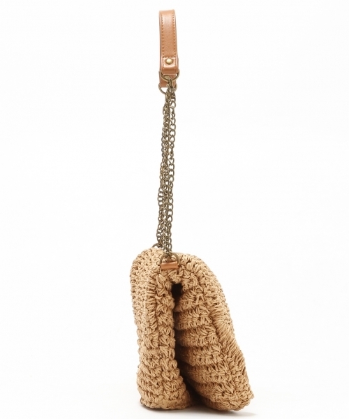 LEPSIM（レプシィム）の「ペーパークリテクラッチショルダーバッグ　711845（ショルダーバッグ・レディース・レッド/ブラック/ベージュ・ONE SIZE）」の16枚目の写真