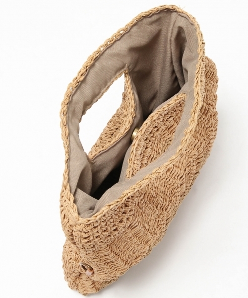 LEPSIM（レプシィム）の「ペーパークリテクラッチショルダーバッグ　711845（ショルダーバッグ・レディース・レッド/ブラック/ベージュ・ONE SIZE）」の9枚目の写真