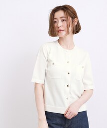 grove | 【ひんやり・UV・洗濯機◎】上品コットン混カーディガン(カーディガン/ボレロ)