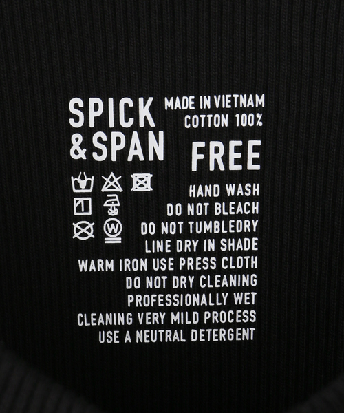 Spick & Span(スピックアンドスパン)の「《追加3》甘撚テレコアメスリタンク(タンクトップ・レディース・ホワイト/ブラック/ライトグレー/ブラウン系その他・FREE)」の10枚目の写真