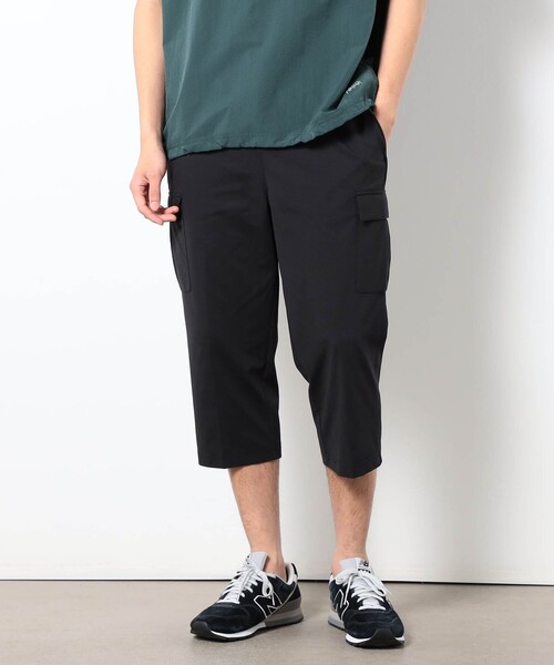 Grand PARK(グランドパーク)の「メッシュ7分丈イージーカーゴパンツ(その他パンツ・メンズ・カーキ/ブラック/ネイビー・L/M)」の2枚目の写真