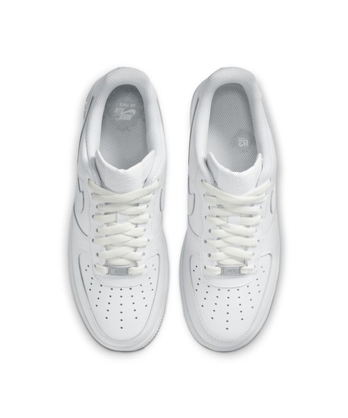 NIKE（ナイキ）の「NIKE Air Force 1 '07（ナイキ ウィメンズ エア フォース 1 '07）（スニーカー・レディース・ホワイト系・25cm/23cm/23.5cm/24cm/24.5cm）」の7枚目の写真