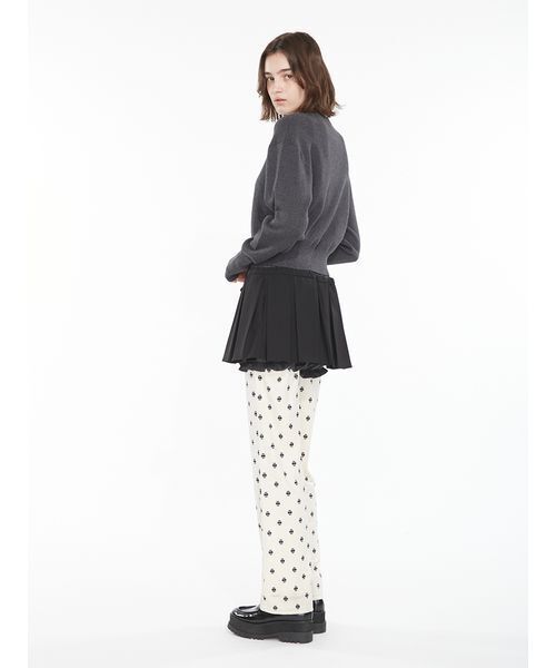 SORIN(ソリン )の「Velour Flare Pants / ベロアフレアパンツ(その他パンツ・レディース・ブラック/パープル/その他・38/36)」の14枚目の写真
