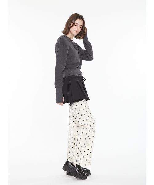 SORIN(ソリン )の「Velour Flare Pants / ベロアフレアパンツ(その他パンツ・レディース・ブラック/パープル/その他・38/36)」の16枚目の写真