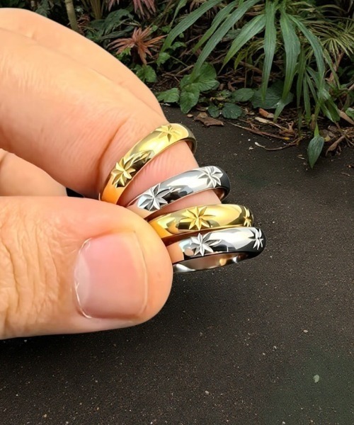 LENERA(レネラ)の「フラワーカットワイドリング(リング・レディース・ゴールド/シルバー・9号/14号/12号)」の7枚目の写真